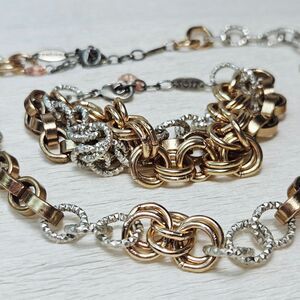 Sabika Historical Collection Chain Necklace Multichain Bracelet 2017 Silver Gold